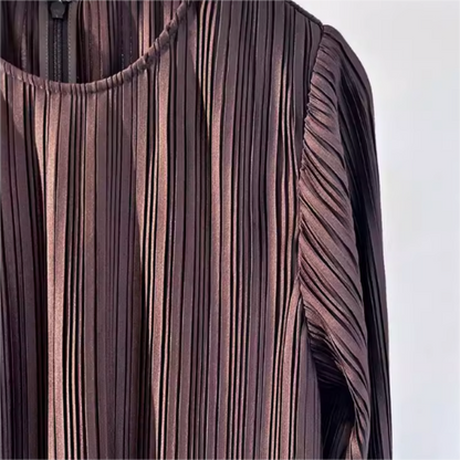 Elvi™ – Robe Élégante à Manches Évasées